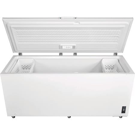 Frigidaire 19.8 Cu. Ft. Manual Defrost Chest Freezer with LED Lighting and 2 Baskets FFCL2042AW